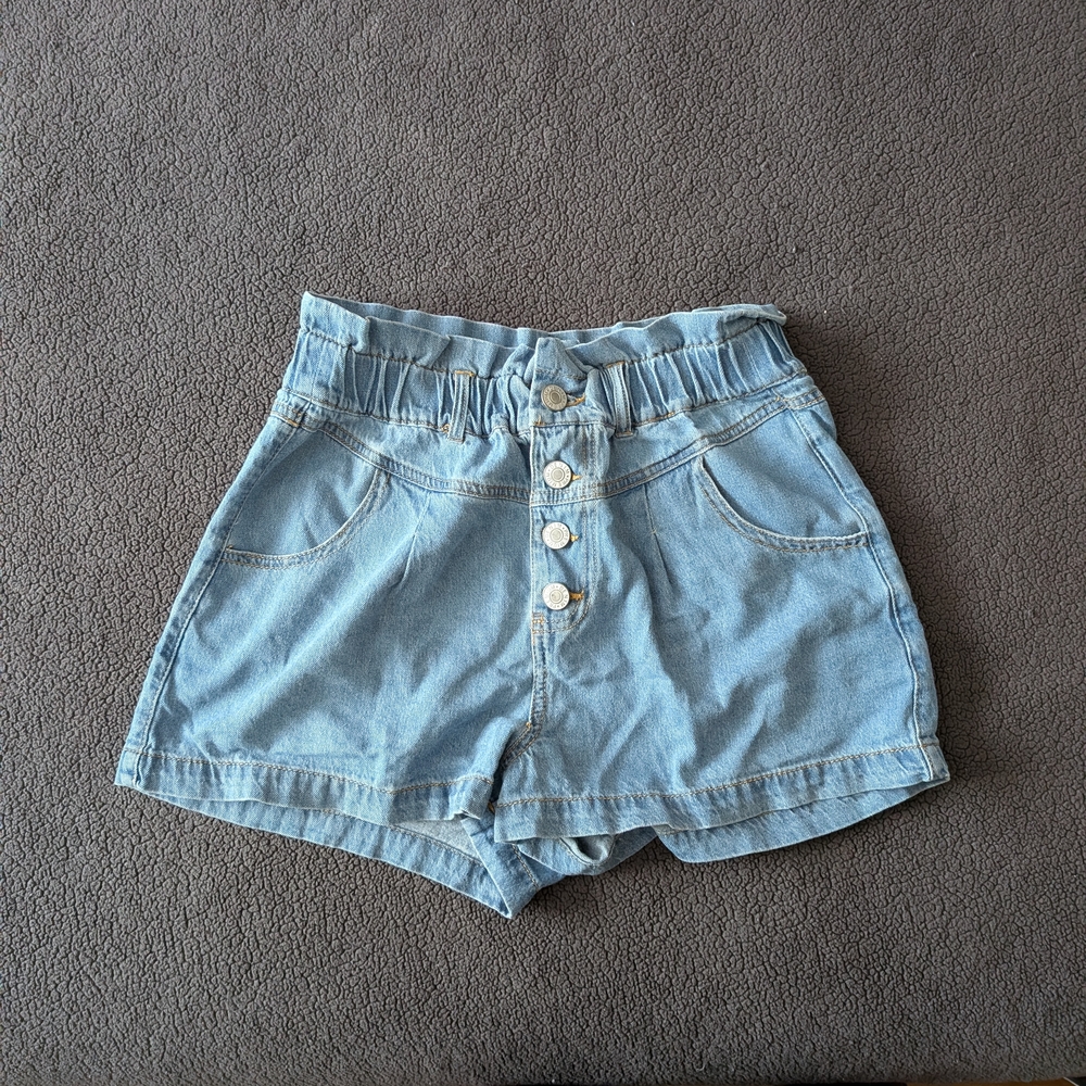 Women's Light Blue Denim Shorts